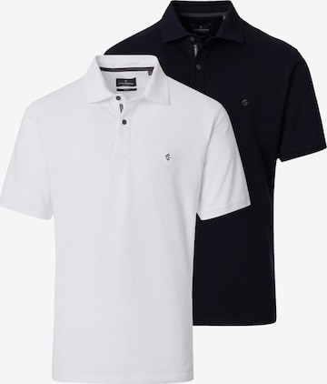 CASAMODA Shirt 'Basic' in Blau: Vorderseite