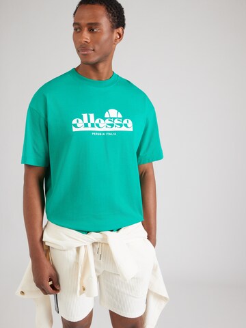 ELLESSE Μπλουζάκι 'Plerica' σε πράσινο: μπροστά