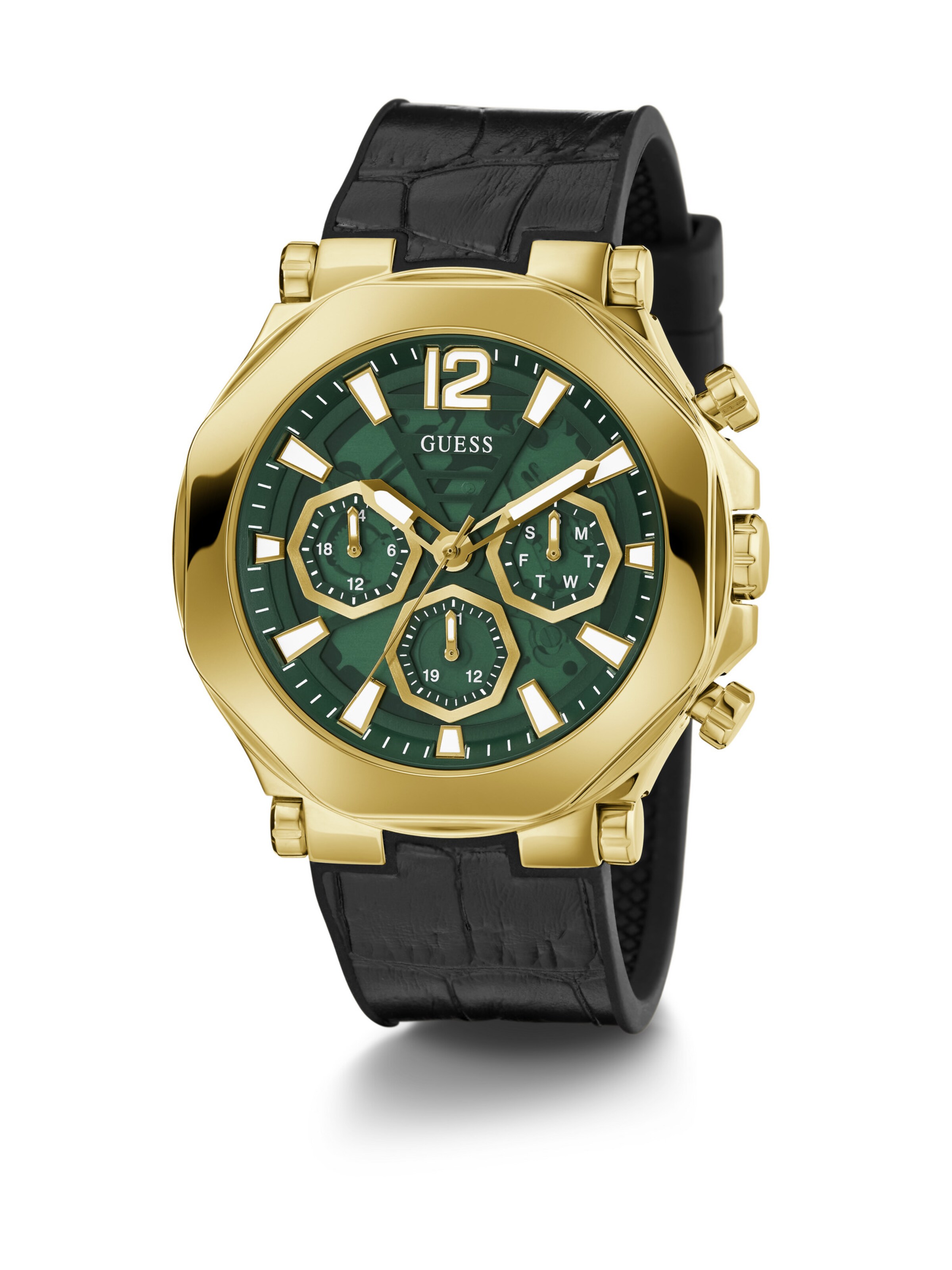 GUESS Analog Watch 'EDGE' in Black