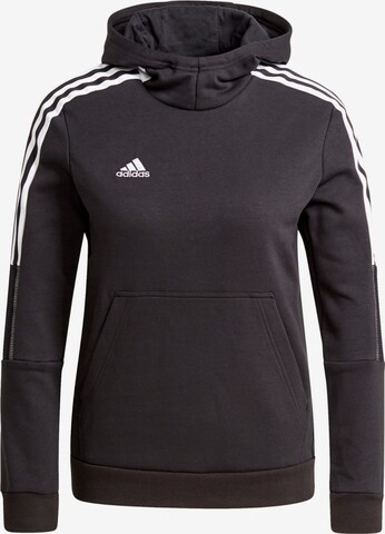 Sweat de sport 'Tiro 21 Sweat' ADIDAS PERFORMANCE en noir : devant