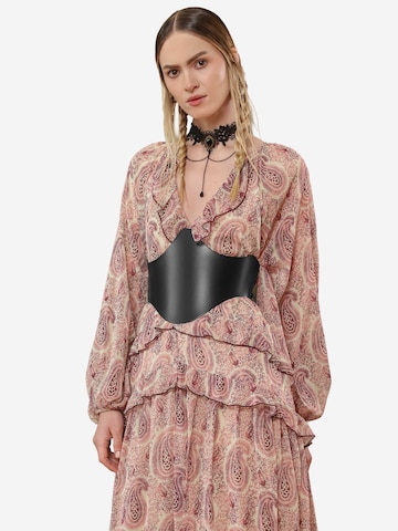 Haute Cuir Gürtel 'Halen Underbust Corset Belt'‌‌‌‌‌ in Schwarz
