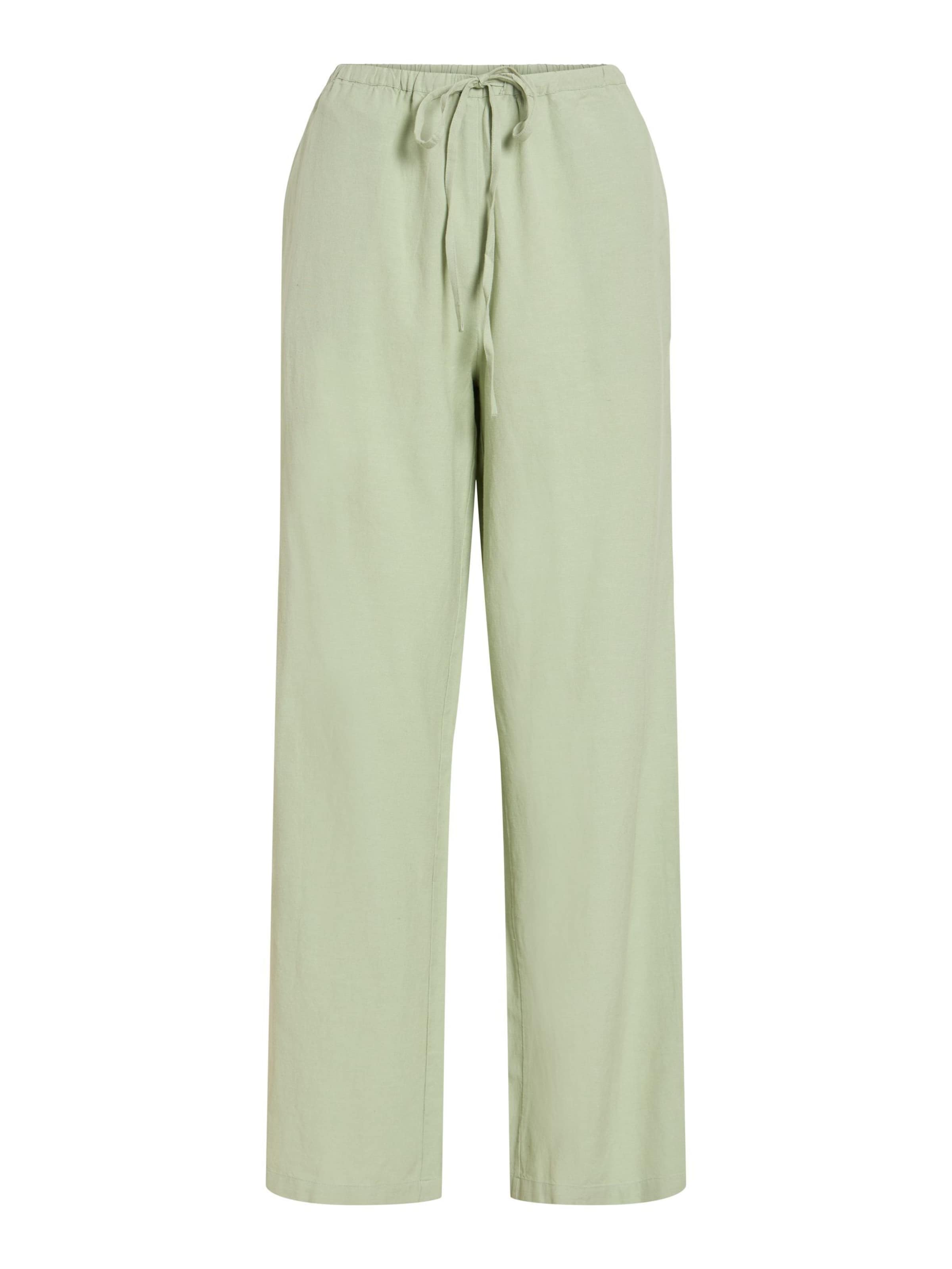 VILA Pants in Green: front