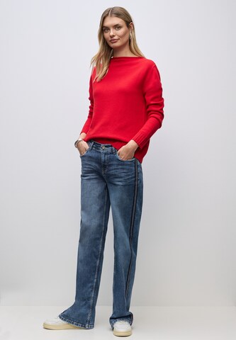 STREET ONE Loosefit Jeans in Blau