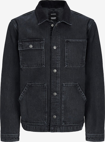 Veste mi-saison 'Steel' JACK & JONES en noir : devant