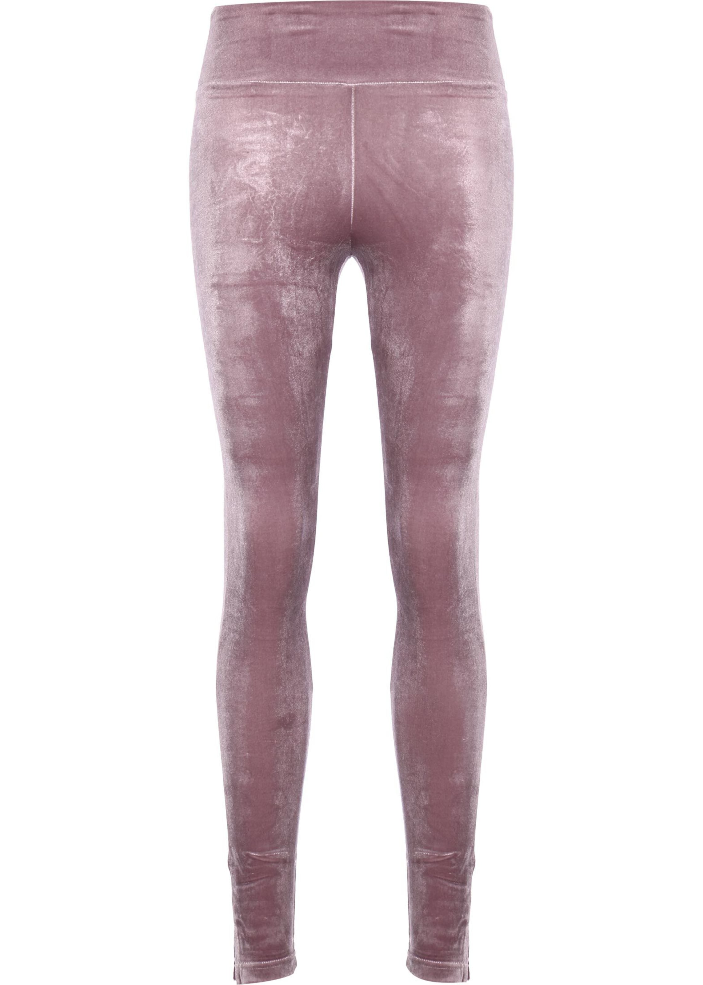 Skinny Leggings Reebok en violet : devant