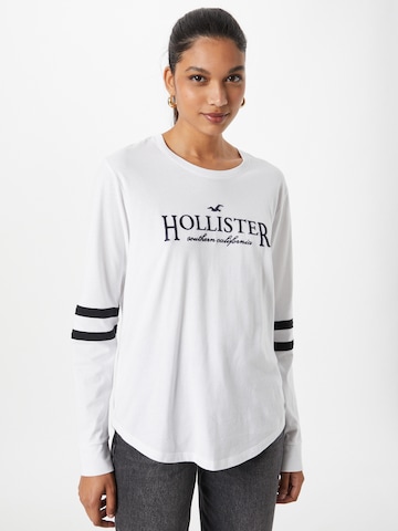 HOLLISTER Koszulka w kolorze biały: przód