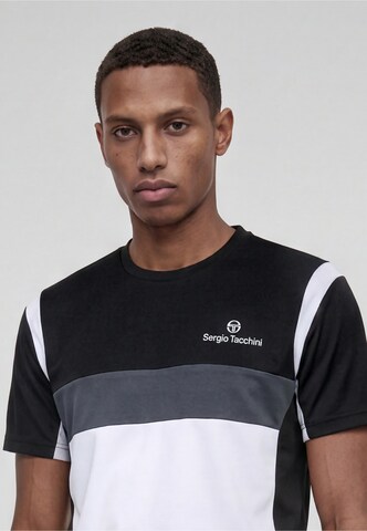 T-Shirt 'Musa' Sergio Tacchini en noir