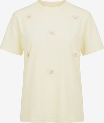 MYMO - Camiseta 'Pop' en amarillo: frente