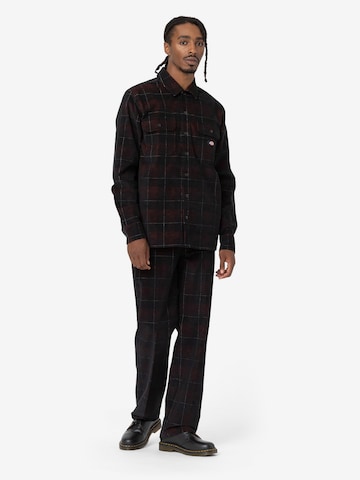 DICKIES Regular Fit Skjorte 'ALMA' i sort