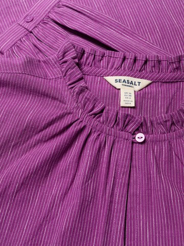 Chemisier 'Gwel' Seasalt Cornwall en violet