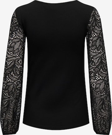 Only Maternity Bluse 'OLMLOTUS LACE ' in Schwarz