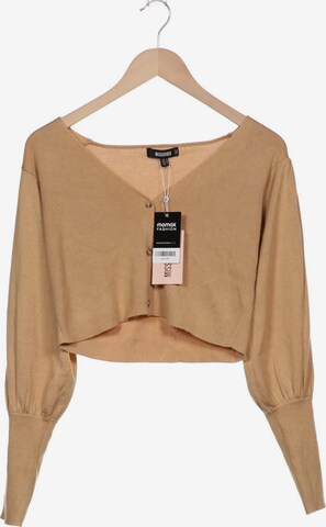 Missguided Sweater & Cardigan in M in Beige: front