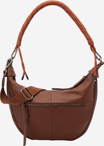 FREDsBRUDER Shoulder Bag 'Nea' in Brown: front