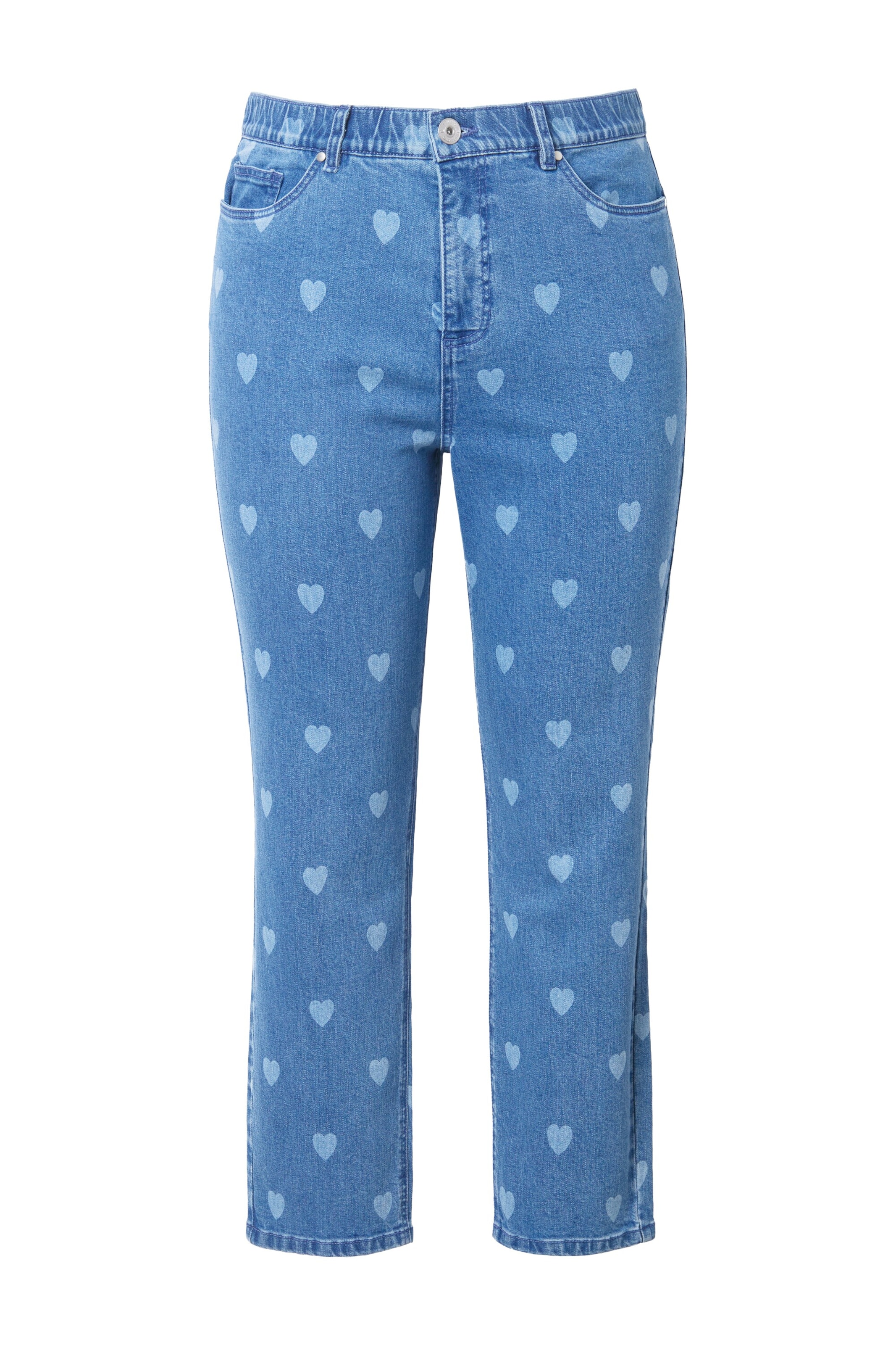 Studio Untold Regular Broek in Blauw: voorkant