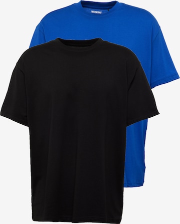 WEEKDAY T-Shirt in Blau: predná strana