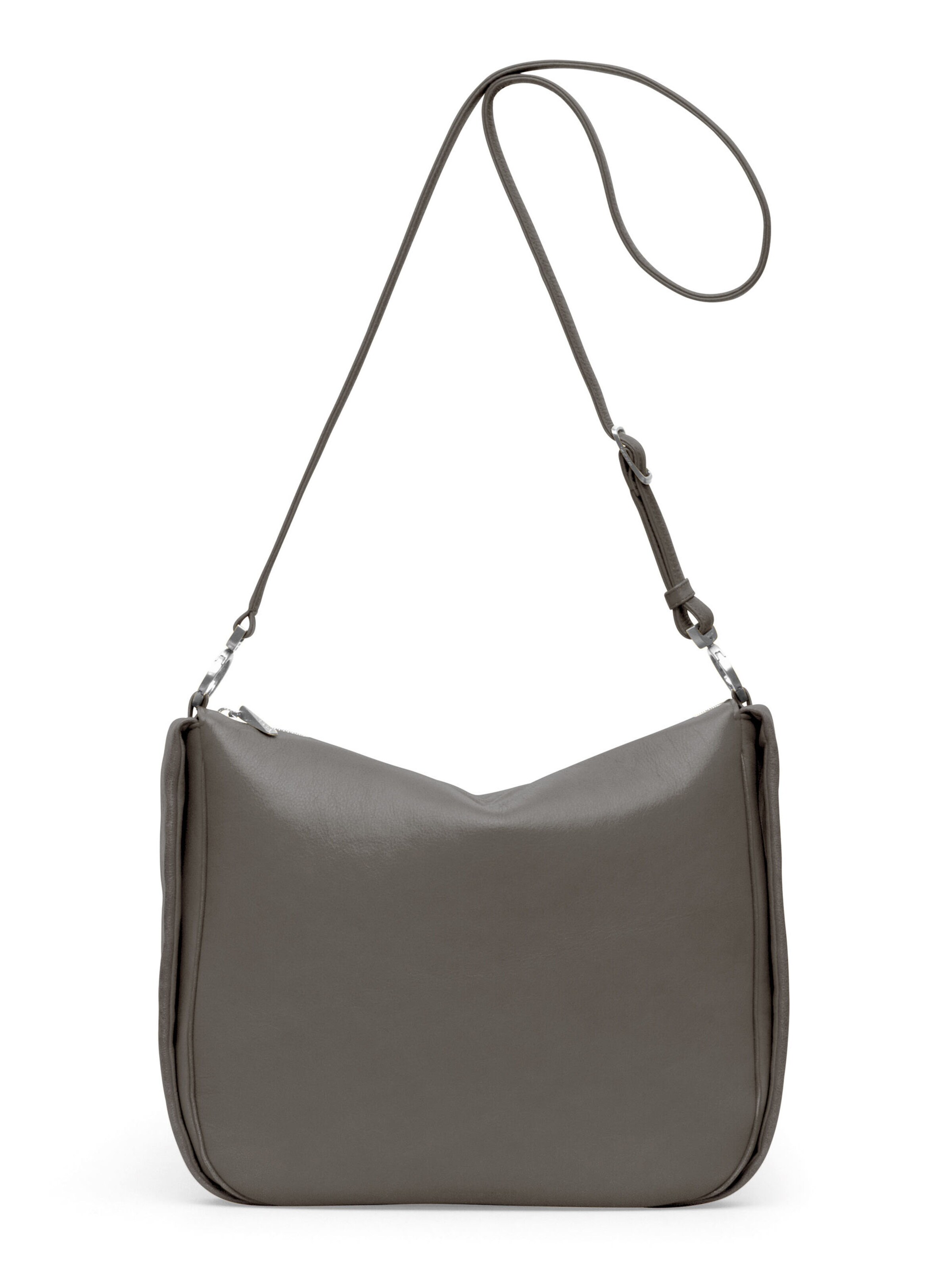 Gretchen Shoulder Bag 'Cassia Bow Hobo' in Grey: front