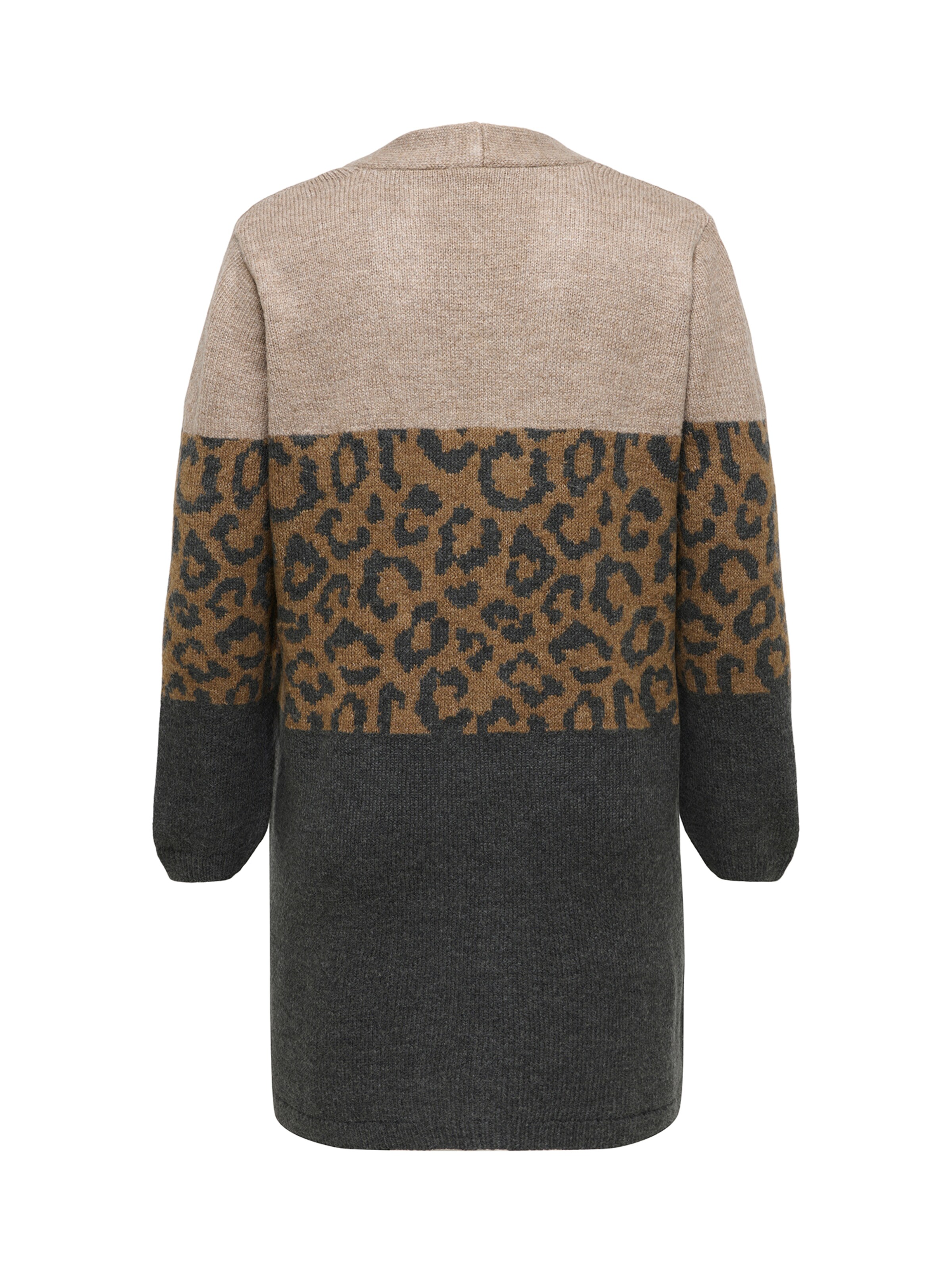 ONLY Carmakoma Knitted coat 'CARJADE' in Beige