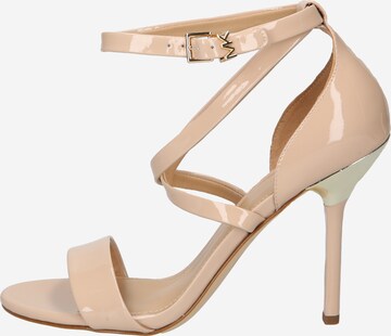 Sandales à lanières 'ASTRID' MICHAEL Michael Kors en beige