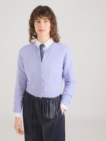 HUGO Вязаная кофта 'Sfebra' в Лиловый: спереди