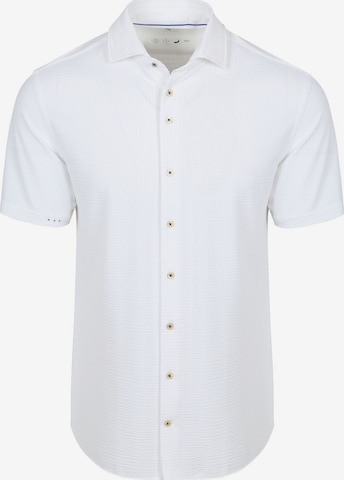 Chemise R2 Amsterdam en blanc : devant