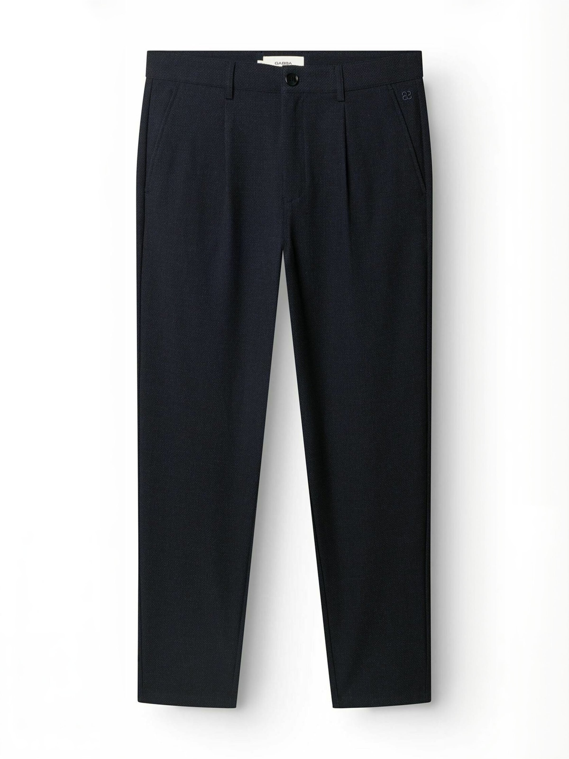 GABBA Regular Trouser ' GABjoe ' in Blau: Vorderseite