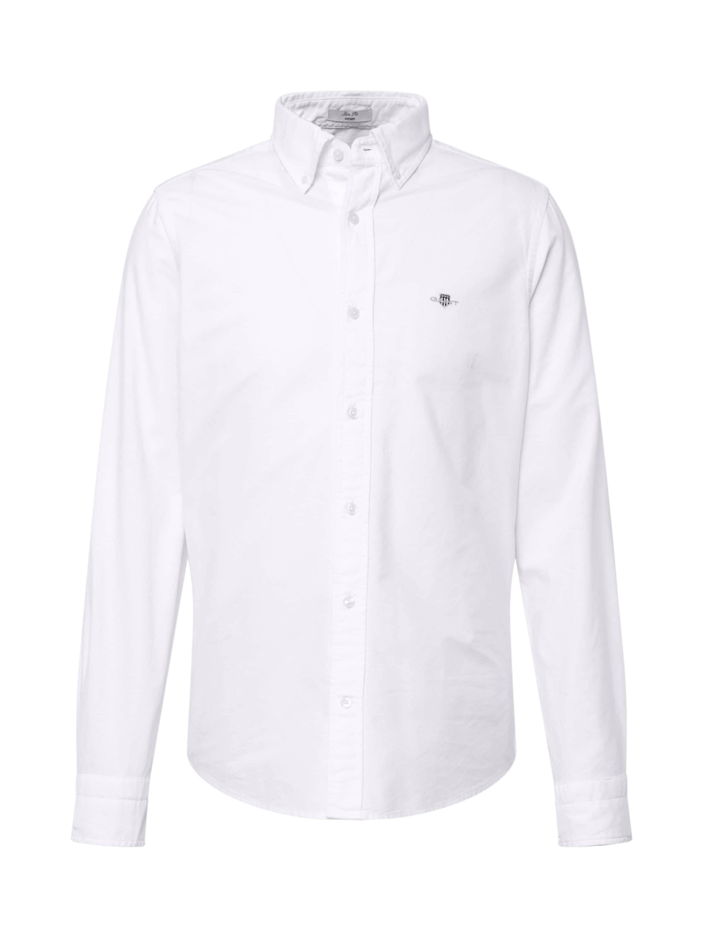 GANT Button Up Shirt in White: front
