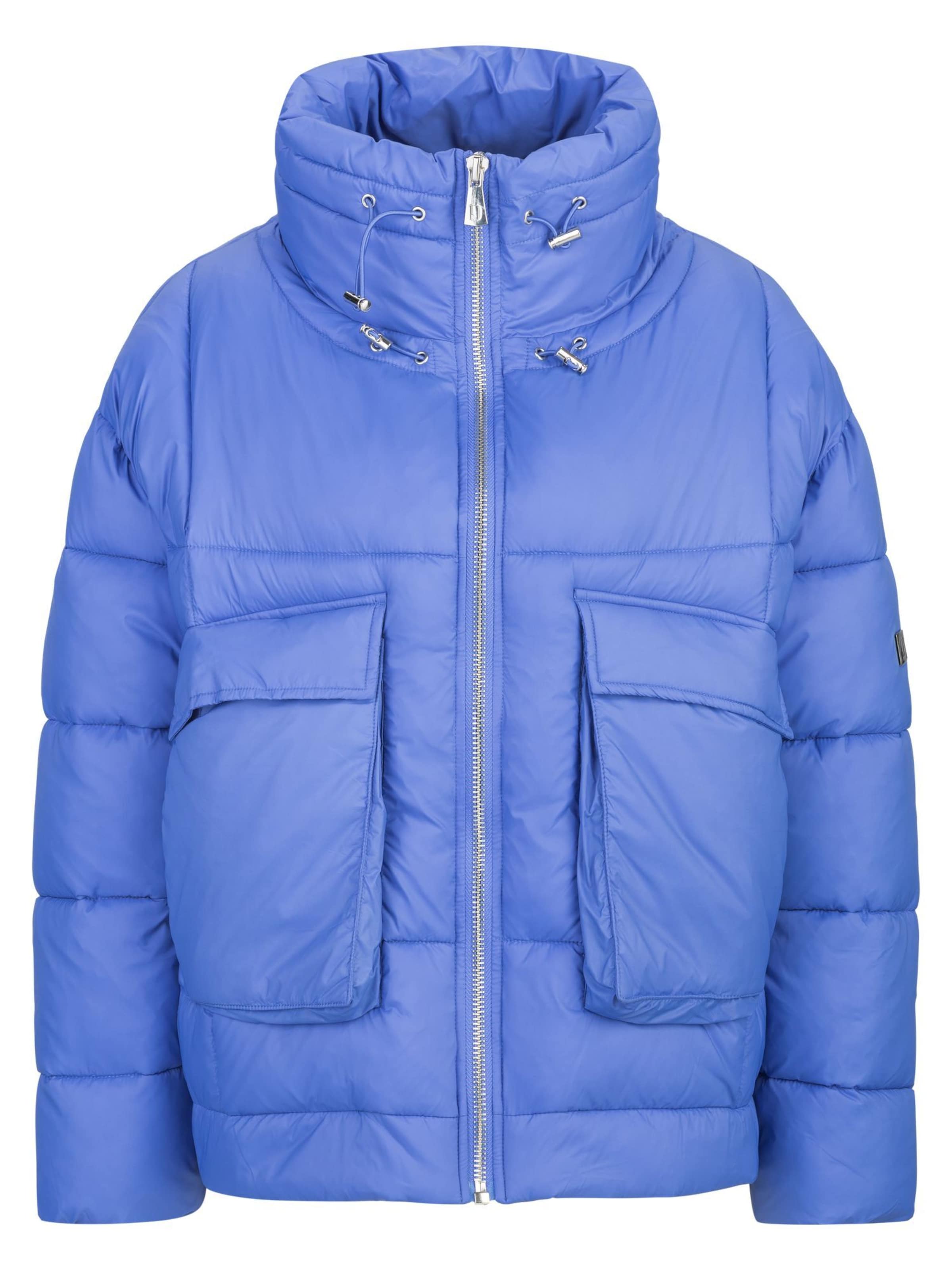 Dine'n'Dance Winter jacket 'Desiree' in Blue: front