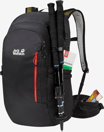 JACK WOLFSKIN Sports Backpack 'Athmos Shape 24' in Black