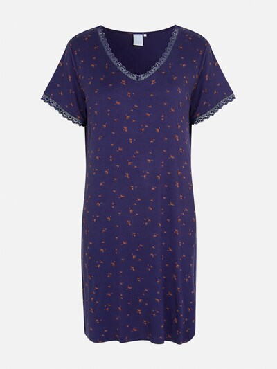 CCDK Copenhagen Chemise de nuit 'Jacqueline S/S' en bleu, Vue avec produit