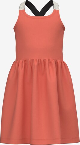 NAME IT Sukienka 'VALS' w kolorze pomarańczowy: przód