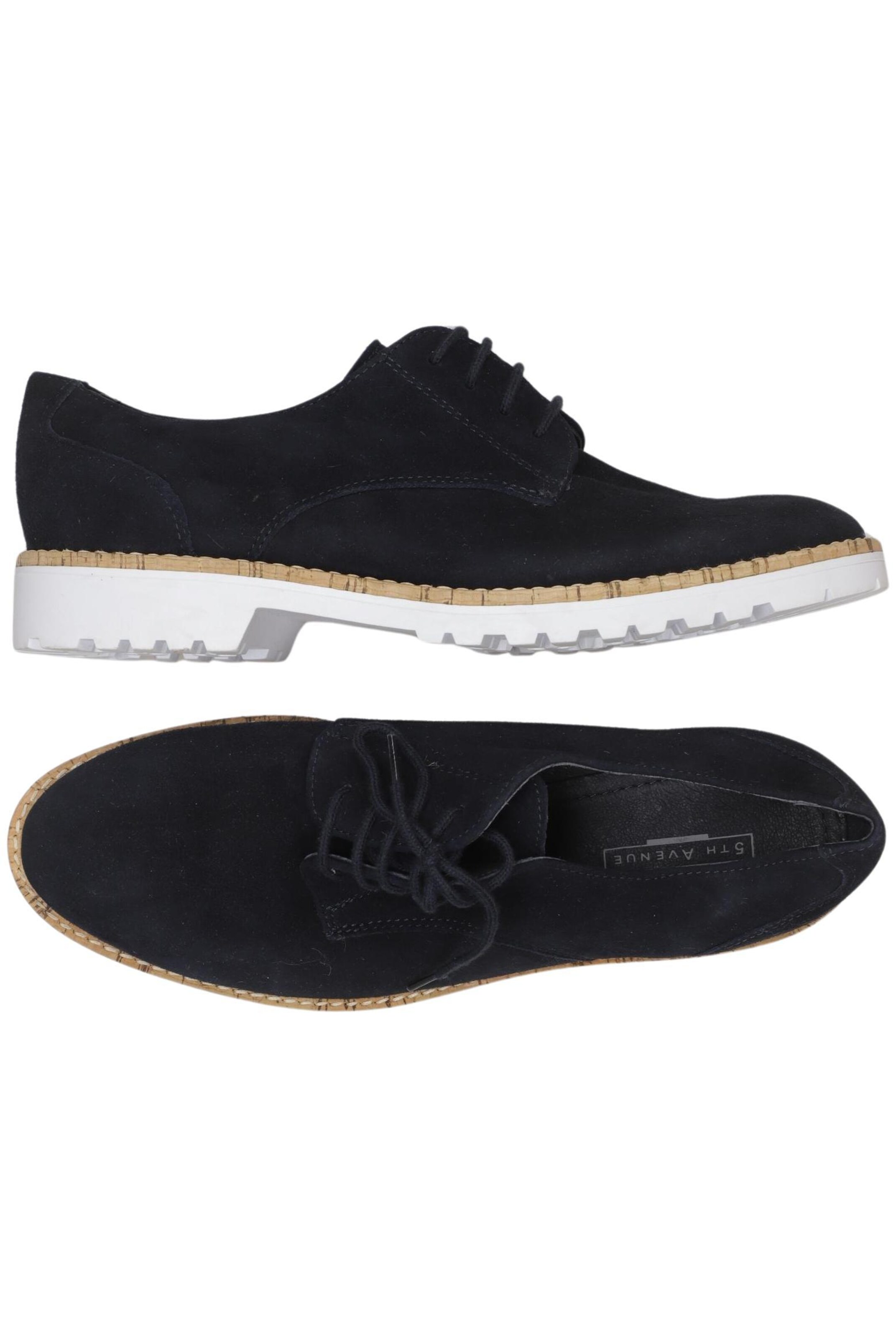 5TH AVENUE Flats & Loafers in 38 in Blue: front