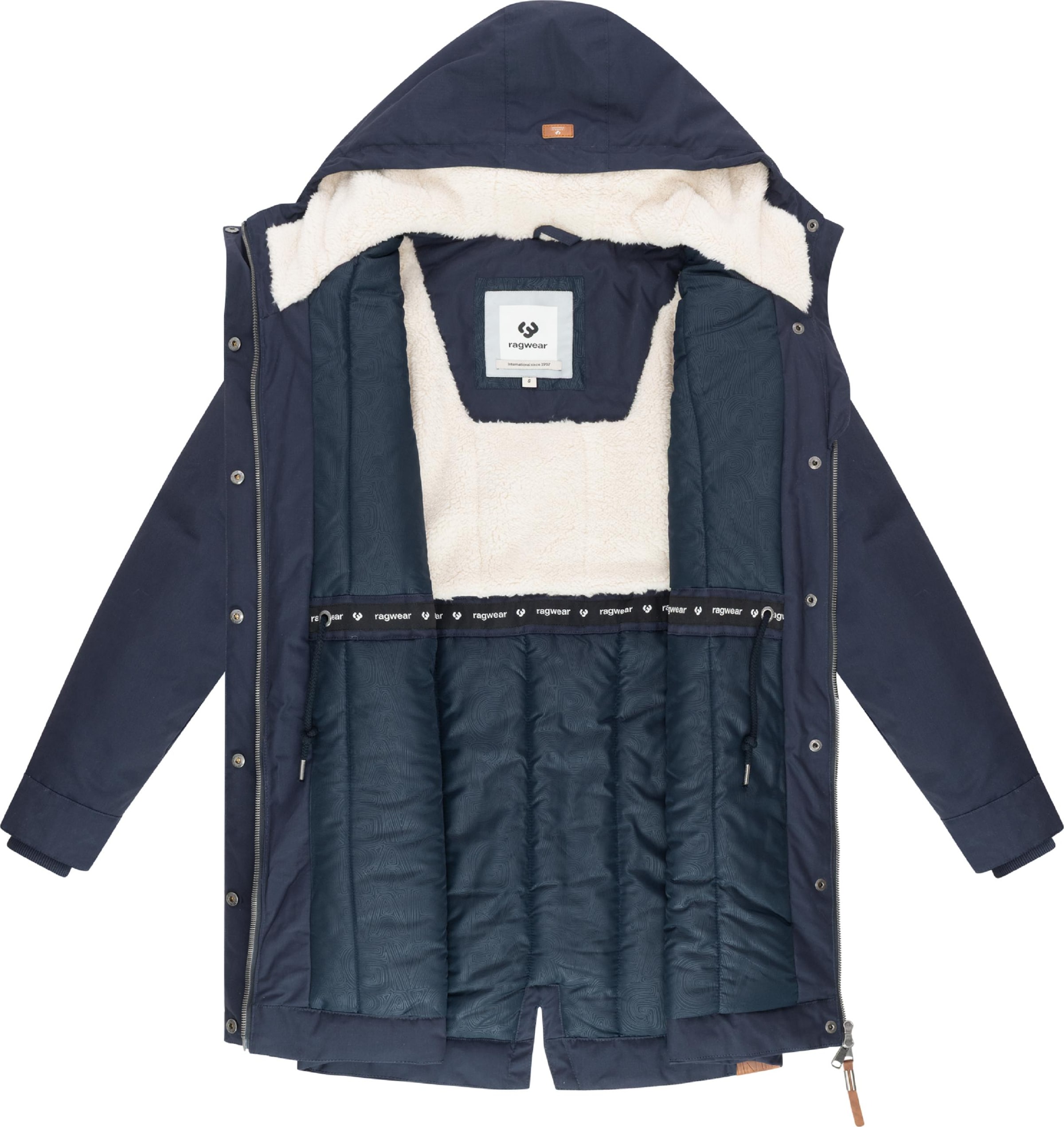 Ragwear Parka 'Cannas' in Blau