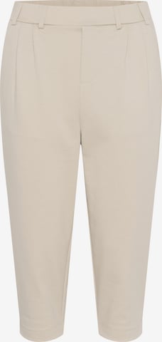 pilka Kaffe Prigludęs Klostuotos kelnės 'KAjenny': priekis