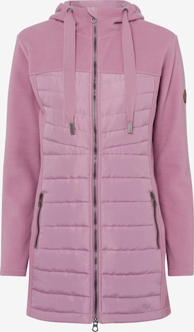 KangaROOS Athletic Jacket in Pink: front