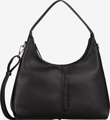 TOM TAILOR DENIM Shoulder Bag in Black: front