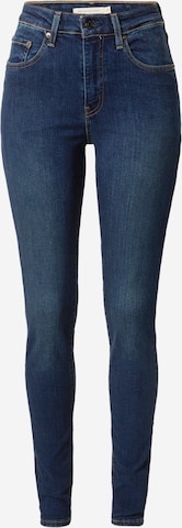 LEVI'S ® Skinny Jeans '721 High Rise Skinny' in Blauw: voorkant