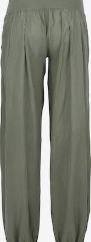 malito more than fashion Harem Pants in Green: front