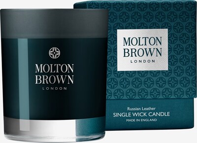 Molton Brown Kerze 'Russian Leather' in tanne / silber, Produktansicht