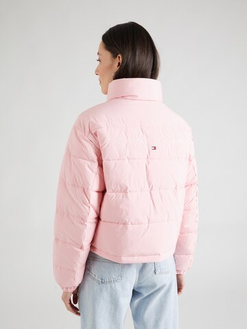 Tommy Jeans Winter jacket in Pink