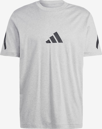 ADIDAS SPORTSWEAR Performance shirt 'Z.N.E' in Grey: front