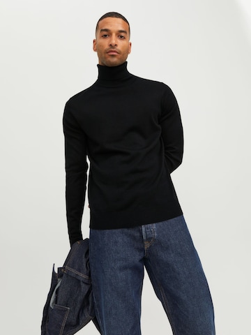 JACK & JONES Pullover '12216829'‌‌‌‌‌‌‌‌‌ in Schwarz