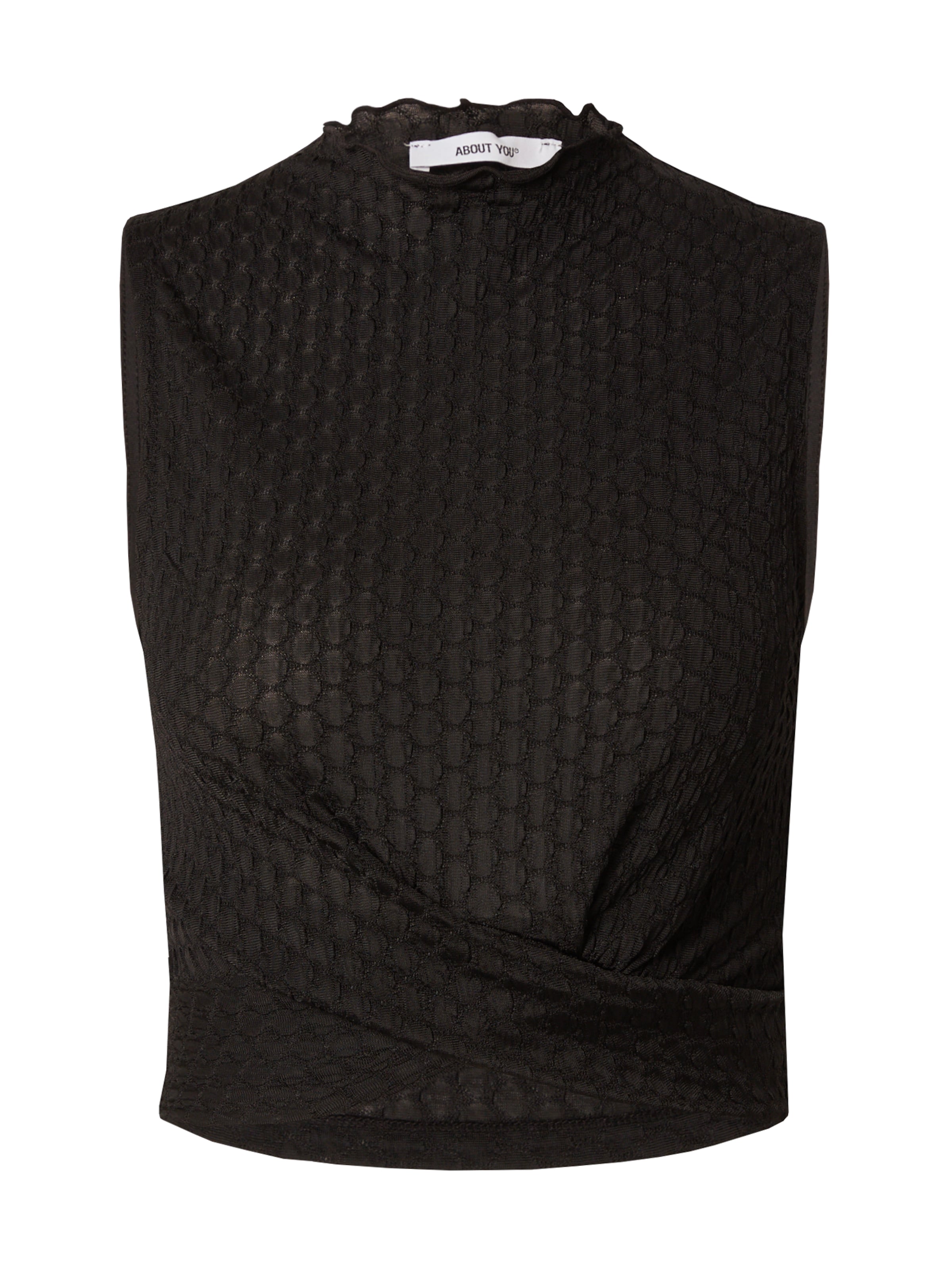 juoda ABOUT YOU Palaidinė be rankovių 'Rachel': priekis