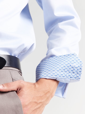 ETON Slim fit Overhemd in Blauw