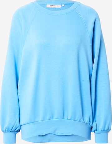 Sweat-shirt 'Bianna' MSCH COPENHAGEN en bleu : devant