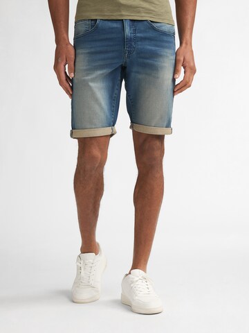 Petrol Industries regular Τζιν 'Jackson' σε μπλε: μπροστά