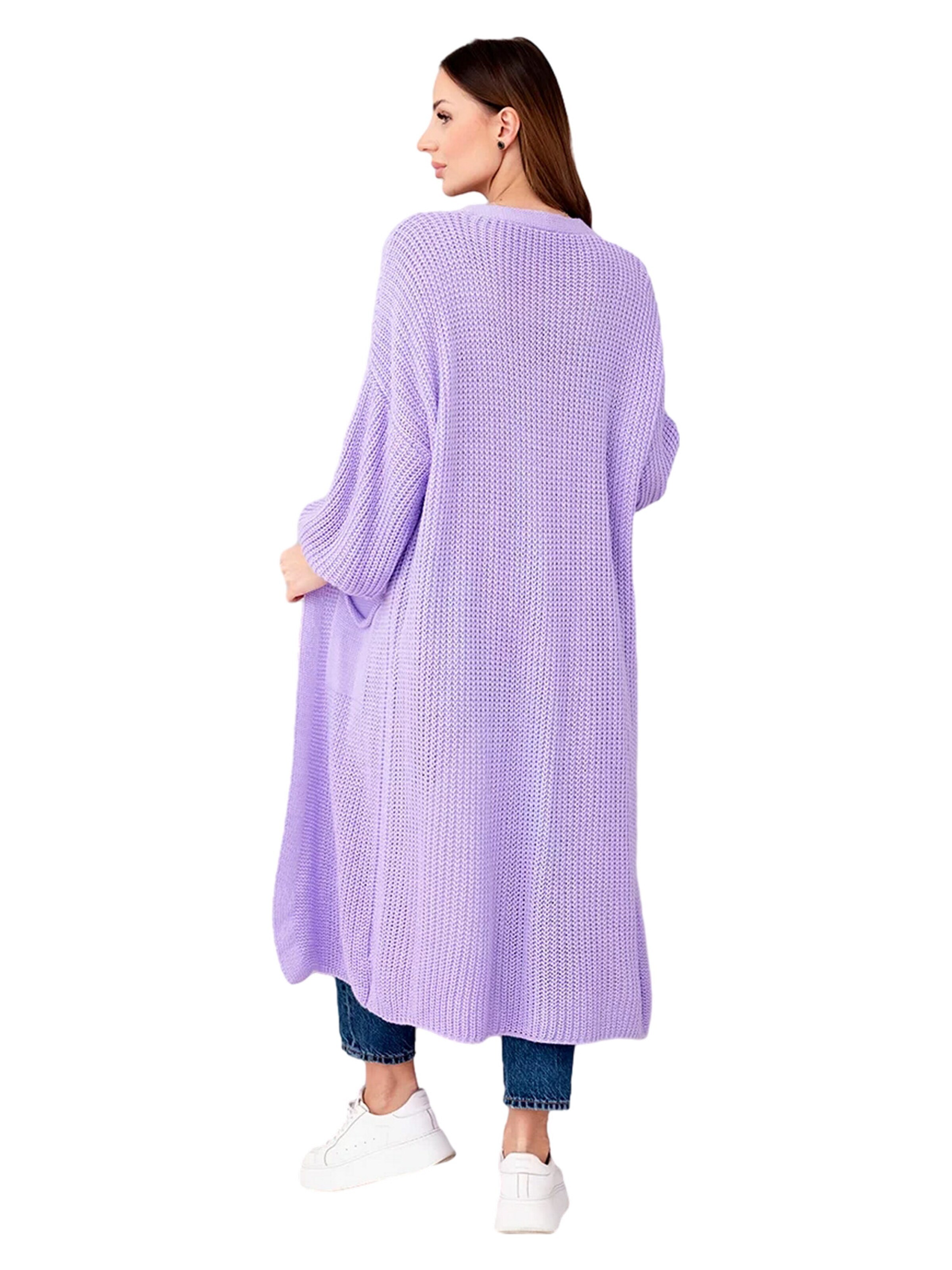 Lumera Kardigan 'Rubis' – fialová
