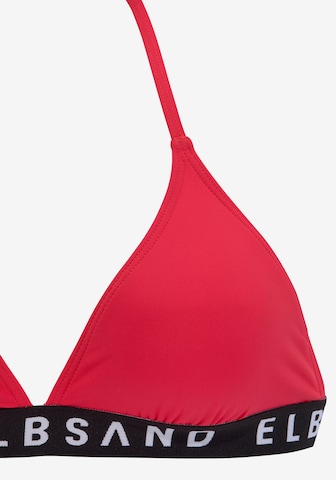 Elbsand Triangel Bikini i rød