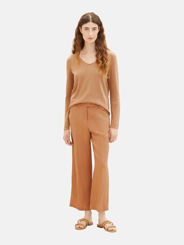 TOM TAILOR - Jersey en marrón