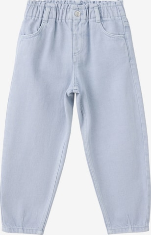 MANGO KIDS Barrel Jeans in Blau: Vorderseite