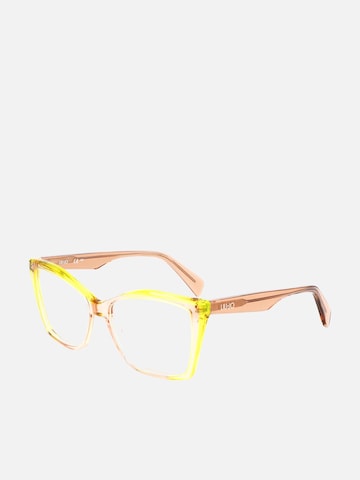 Lunettes de soleil 'Liu Jo LJ2805 Green/cyclamen 54/15/140 WOMAN Eyewear Frame' Liu Jo en beige : devant